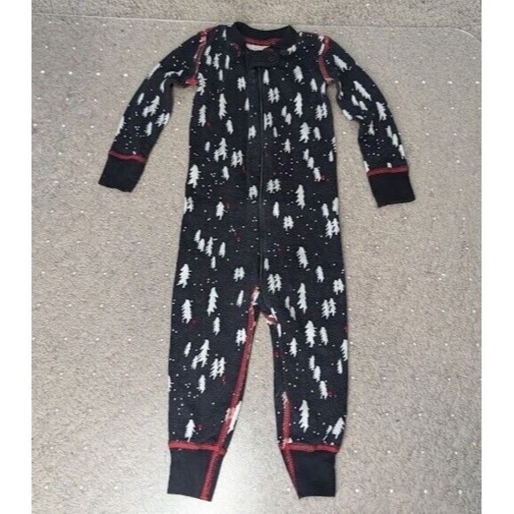 Lot of 3 Winter Hanna Andersson zip sleepers/ L/S Bodysuit 18-24 months 80cm - Picture 5 of 10
